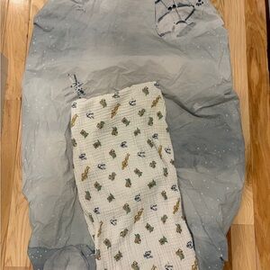 Pottery Barn Kids Star Wars crib and bassinet sheets